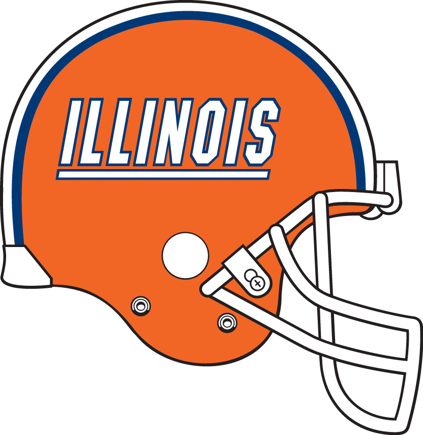 Illinois Fighting Illini 2005-2012 Helmet Logo iron on transfers for clothing